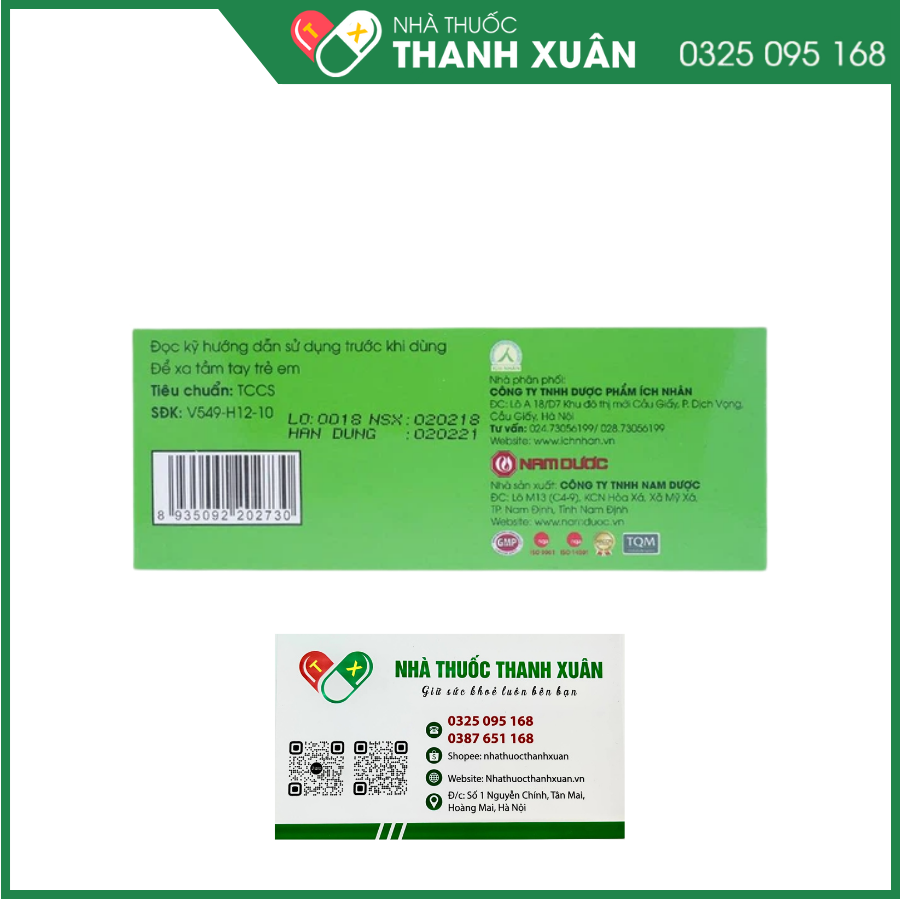 An Thảo Nam Dược dùng cho người hôi miệng, loét miệng, lưỡi, viêm chân răng